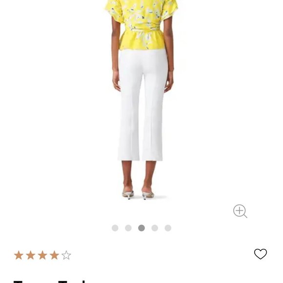 tanya taylor yellow blouse - Picture 7 of 7